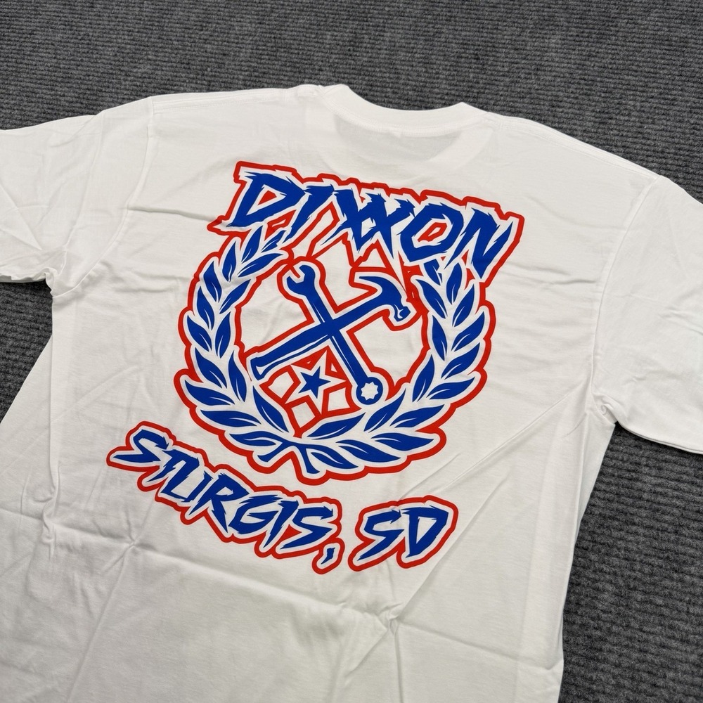 Sturgis Motorcycle Rally T-Shirt Men's Large Dixxon Flannel Company New With Bag